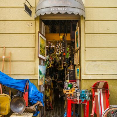 Entrance to Antique Shop