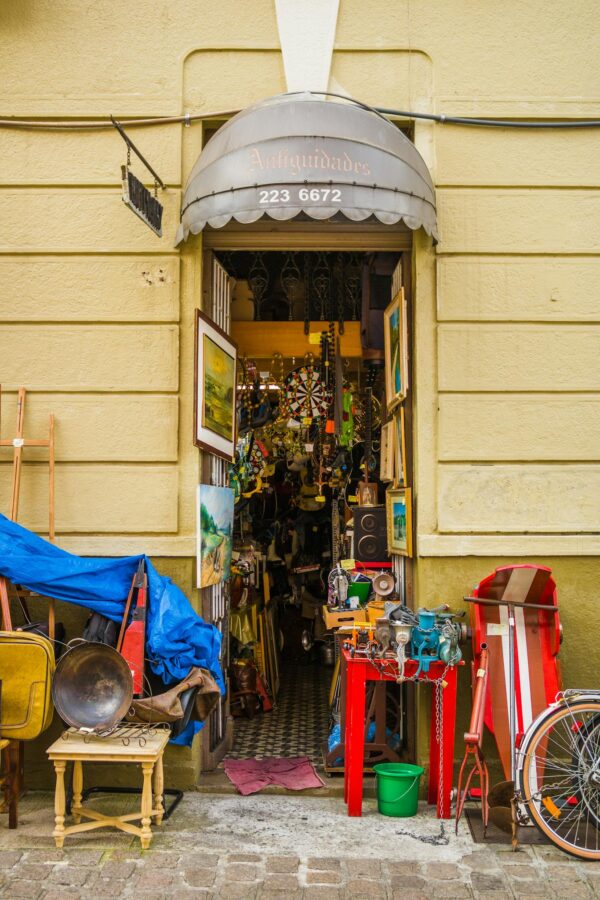 Entrance to Antique Shop